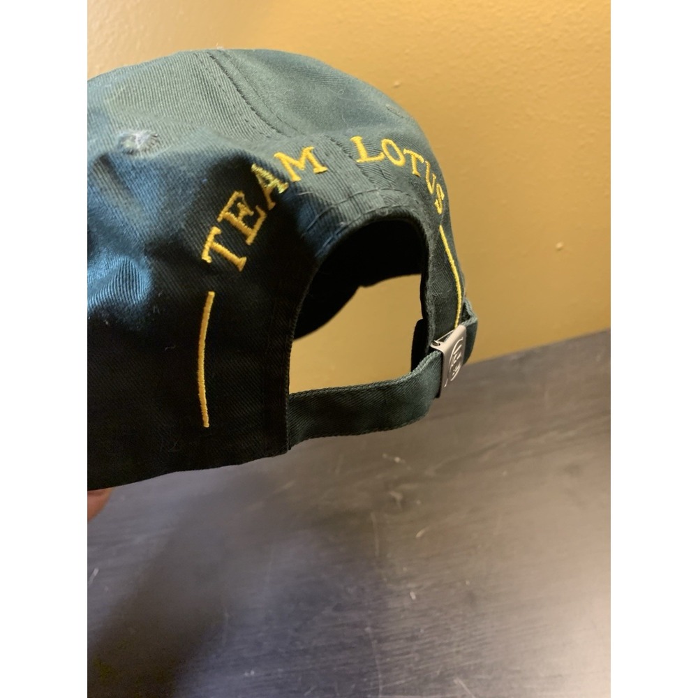 Classic Team Lotus Cap Green Adjustable Racing Cars UK Mens Baseball Hat - Picture 3 of 6